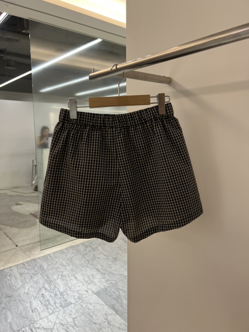 DE VENTI韓國代購女士新款職業熱賣休閑人氣真品短褲格紋DE VENTI短褲