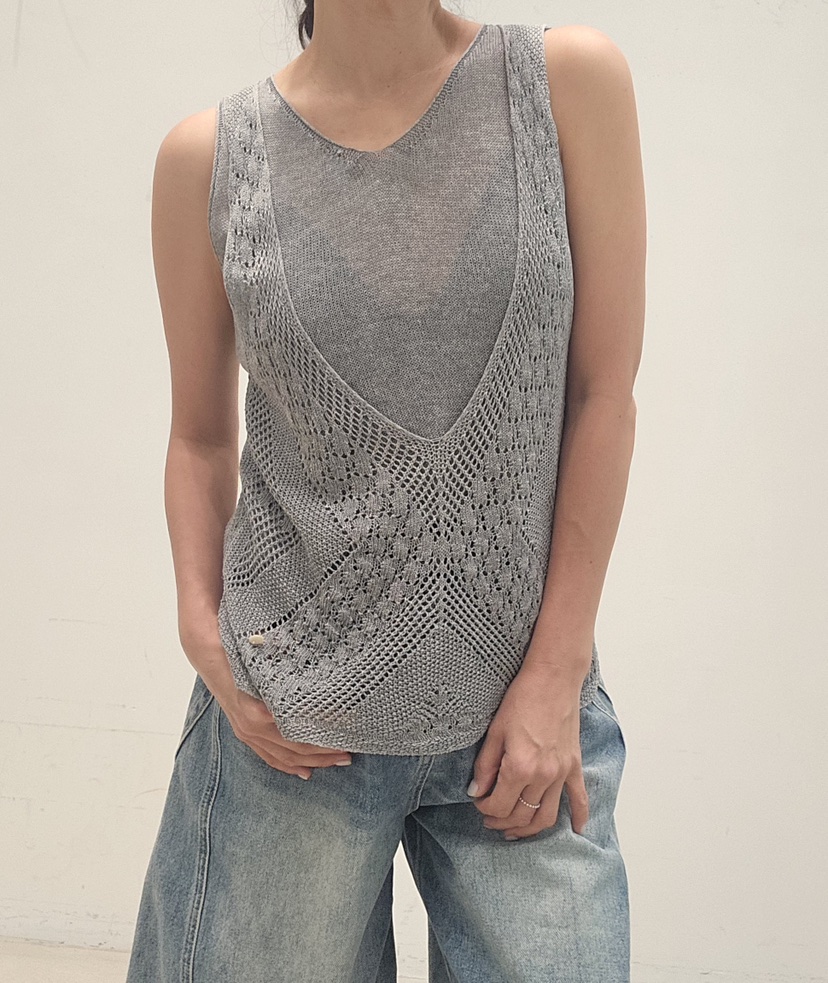 NEOUL東大門實拍女士新款休閑時尚熱賣職業吊帶背心不含腰帶NEOUL/ahin雙領標簽吊帶/背心圖色2