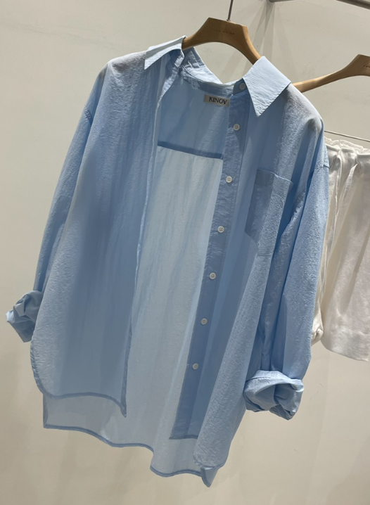 KINOA東大門直郵女裝新款推薦26春夏休閑真品時尚襯衫蕾絲衫KINOA襯衫/蕾絲衫圖色5