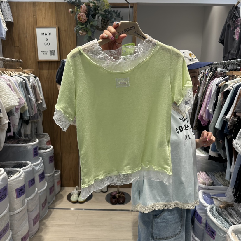 MARI CO東大門代購女士新品推薦熱賣時尚休閑職業人氣T恤MARI COT恤圖色3