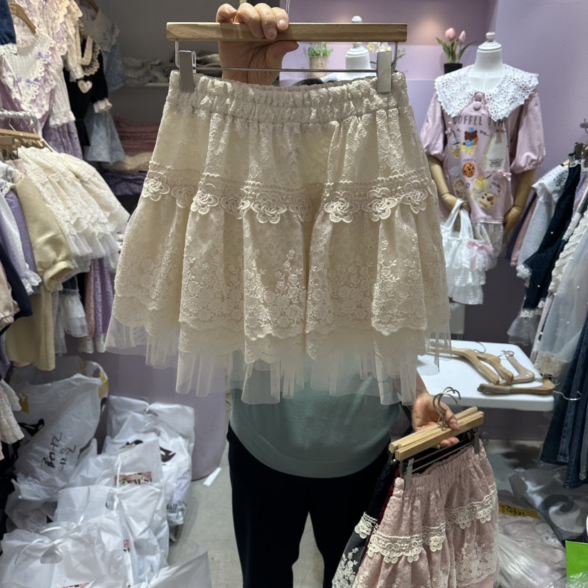 MS韓國直郵女裝新品職業推薦時尚真品休閑26春夏人氣裙褲MS裙褲圖色1