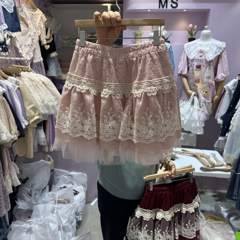 MS韓國直郵女裝新品職業推薦時尚真品休閑26春夏人氣裙褲MS裙褲圖色2