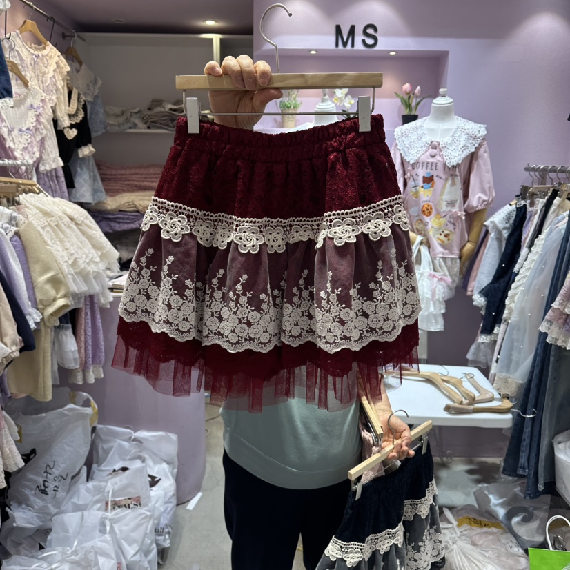 MS韓國直郵女裝新品職業推薦時尚真品休閑26春夏人氣裙褲MS裙褲圖色3