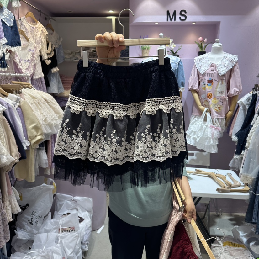 MS韓國直郵女裝新品職業推薦時尚真品休閑26春夏人氣裙褲MS裙褲圖色4