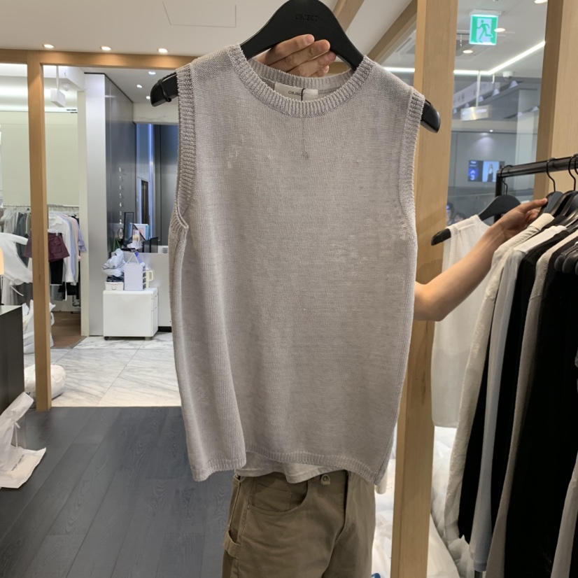 OBJECT東大門實拍女士新品時尚26春夏職業熱賣休閑吊帶背心OBJECT吊帶/背心圖色2
