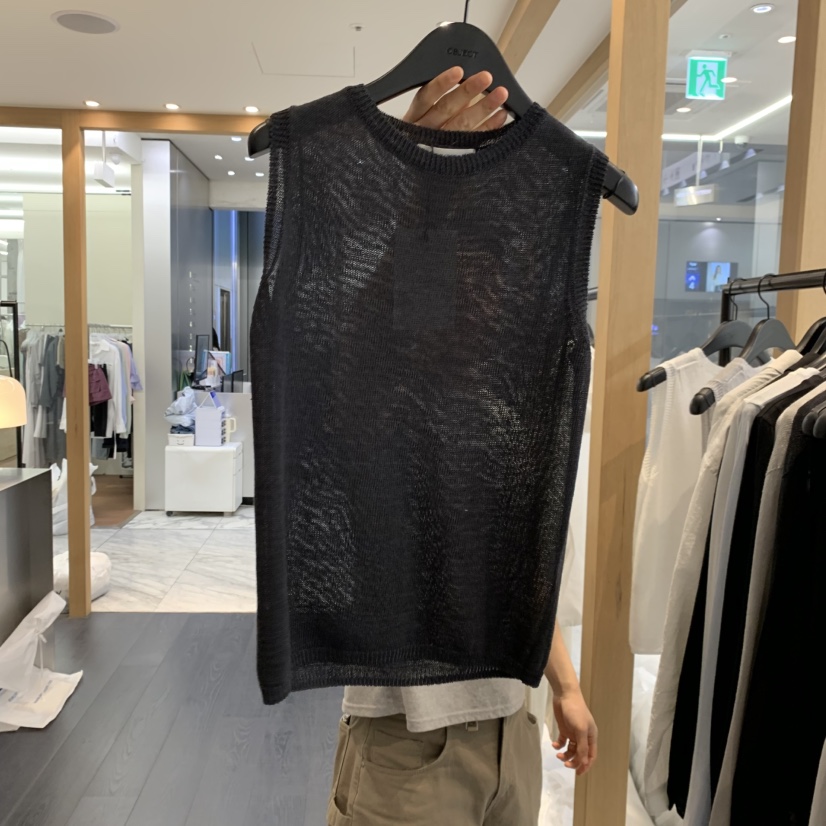 OBJECT東大門實拍女士新品時尚26春夏職業熱賣休閑吊帶背心OBJECT吊帶/背心圖色3