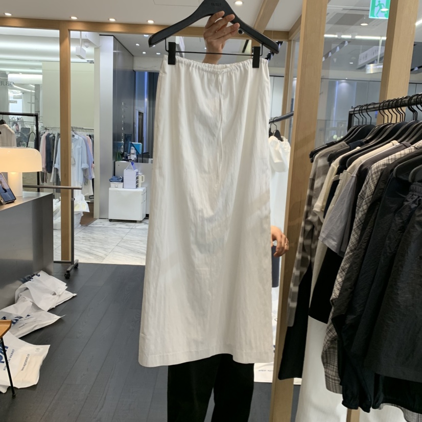 OBJECT韓國直郵女士新品26春夏真品時尚熱賣職業休閑長裙OBJECT長裙圖色1