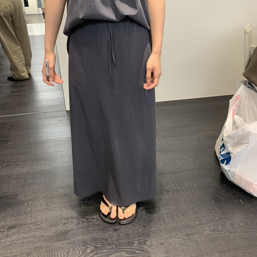 OBJECT韓國直郵女士新品26春夏真品時尚熱賣職業休閑長裙OBJECT長裙圖色3