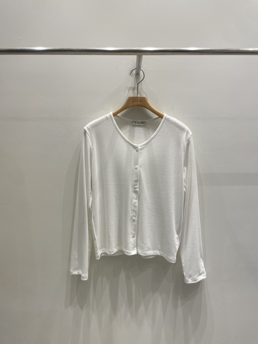 KINOA韓國直郵女裝新品人氣熱賣職業26春夏真品針織衫開衫KINOA針織衫圖色2