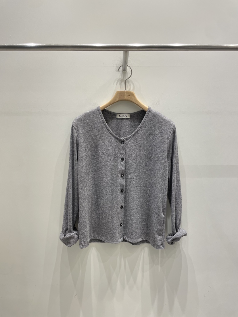 KINOA韓國直郵女裝新品人氣熱賣職業26春夏真品針織衫開衫KINOA針織衫圖色3