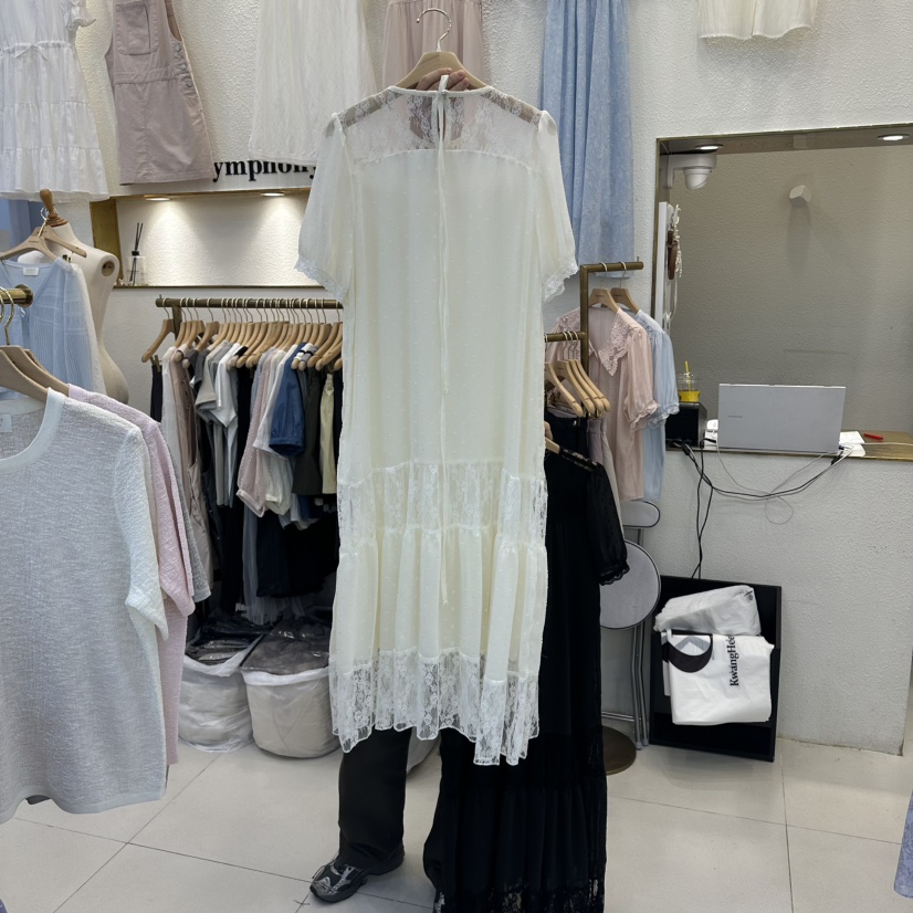 SYMPHONY韓國直郵女裝新款26春夏人氣真品時尚職業連衣裙SYMPHONY連衣裙