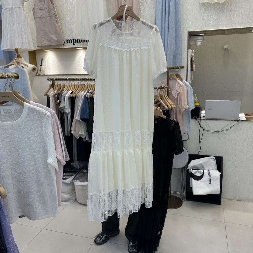 SYMPHONY韓國直郵女裝新款26春夏人氣真品時尚職業連衣裙SYMPHONY連衣裙圖色3