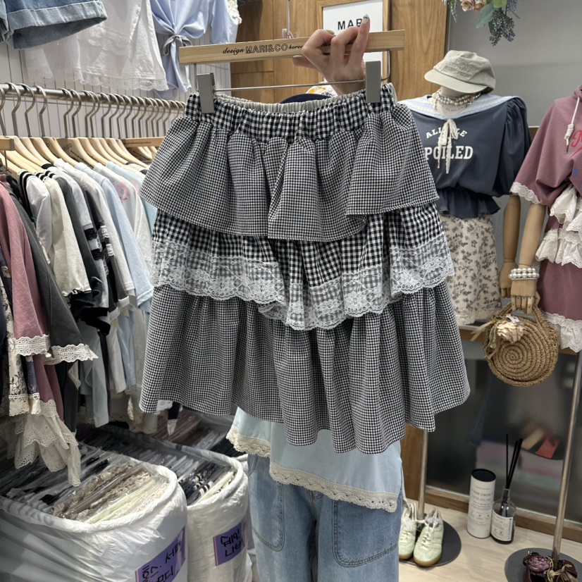 MARI CO東大門直郵女裝新品推薦26春夏熱賣半身裙中短裙MARI CO半身裙/中短裙圖色1