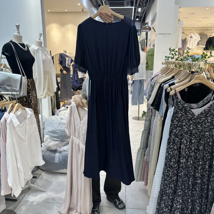 SYMPHONY東大門實拍女士新品26春夏時尚人氣職業休閑連衣裙SYMPHONY連衣裙