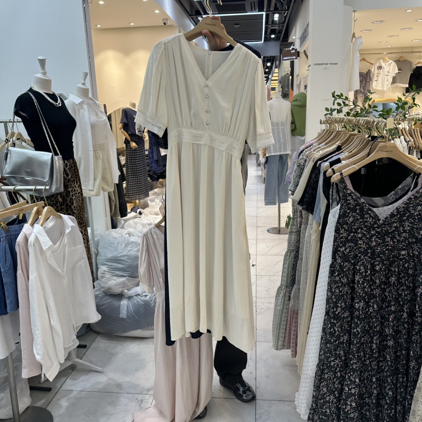 SYMPHONY東大門實拍女士新品26春夏時尚人氣職業休閑連衣裙SYMPHONY連衣裙圖色2