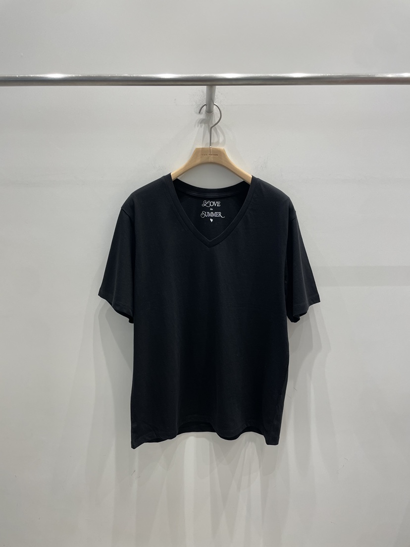 KINOA韓國直郵女裝新品人氣26春夏休閑時尚推薦熱賣T恤V領KINOAT恤圖色3