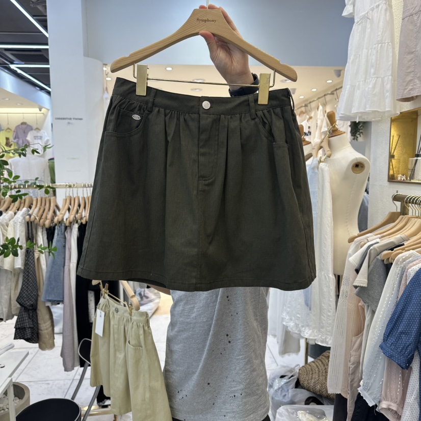 SYMPHONY東大門直郵女裝新品休閑26春夏時尚推薦真品短裙SYMPHONY短裙圖色1