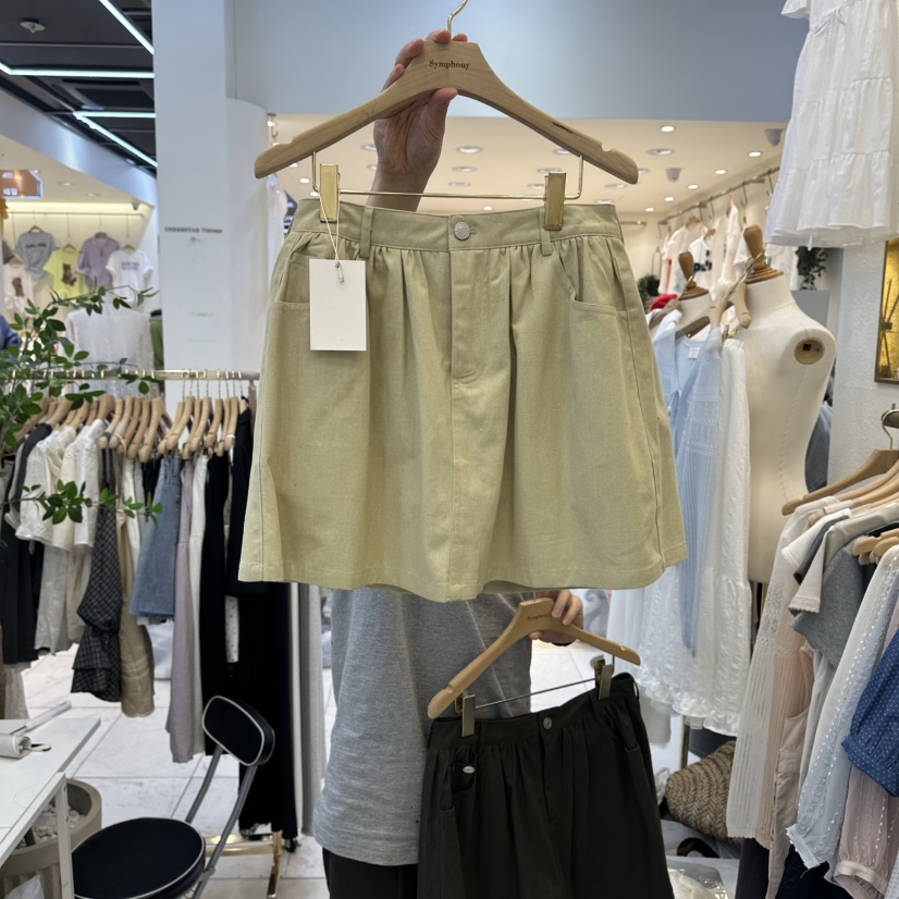 SYMPHONY東大門直郵女裝新品休閑26春夏時尚推薦真品短裙SYMPHONY短裙圖色2
