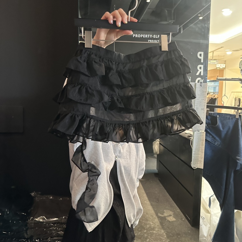 ELF-L東大門實拍女裝新品時尚26春夏職業推薦真品短裙多層PROJECT ELF/ELF-L短裙圖色3