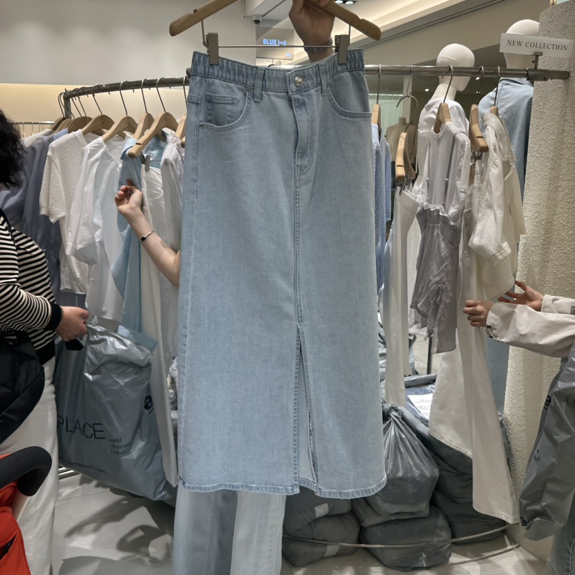 BLUEI-D/N SHARP韓國代購女士新品人氣熱賣推薦26春夏長裙Blue i-d/N SHARP長裙圖色1實際價格43000