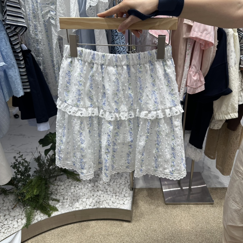 VIRUS東大門代購女士新款真品職業人氣休閑26春夏時尚裙褲VIRUS裙褲圖色2藍色