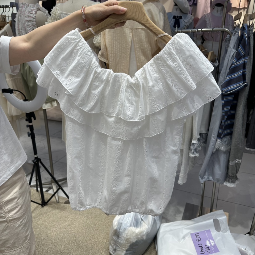 VIRUS東大門代購女裝新款職業時尚推薦26春夏人氣襯衫蕾絲衫VIRUS襯衫/蕾絲衫