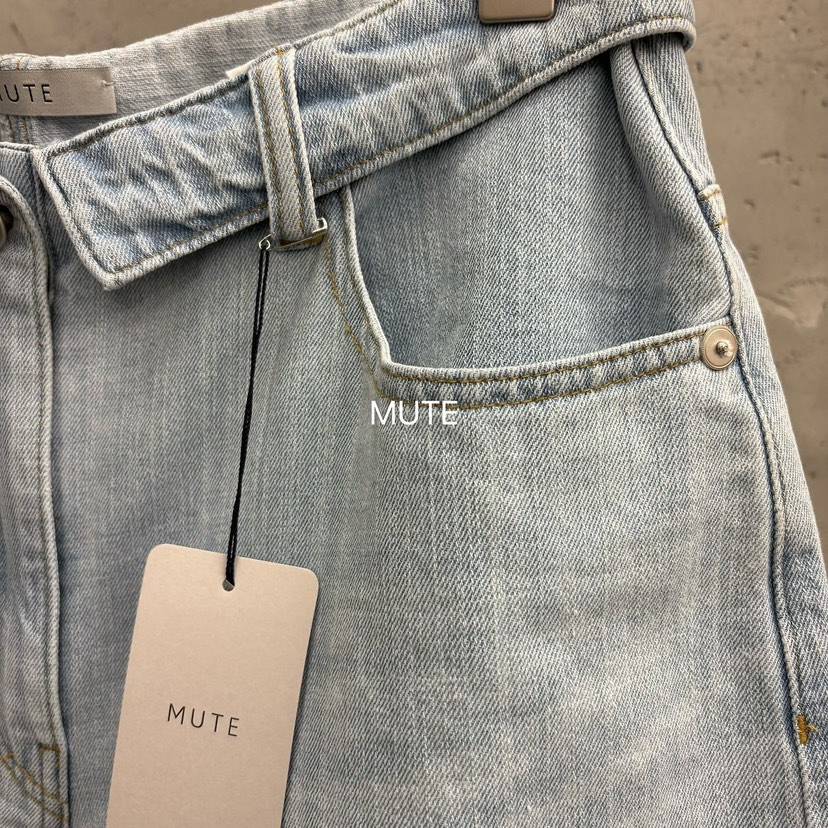 MUTE-P東大門代購女士新款時尚26春夏真品熱賣職業人氣短褲MUTE短褲