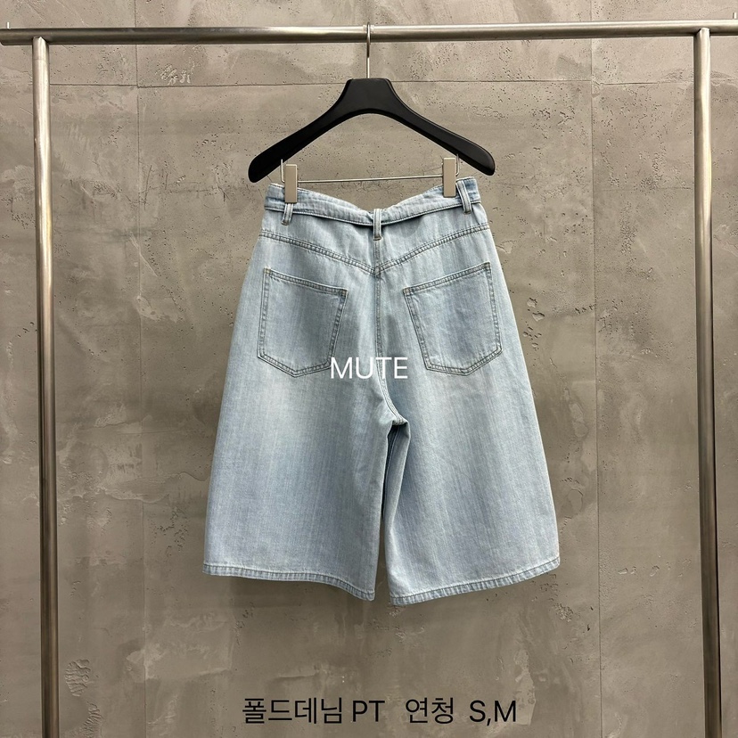MUTE-P東大門代購女士新款時尚26春夏真品熱賣職業人氣短褲MUTE短褲