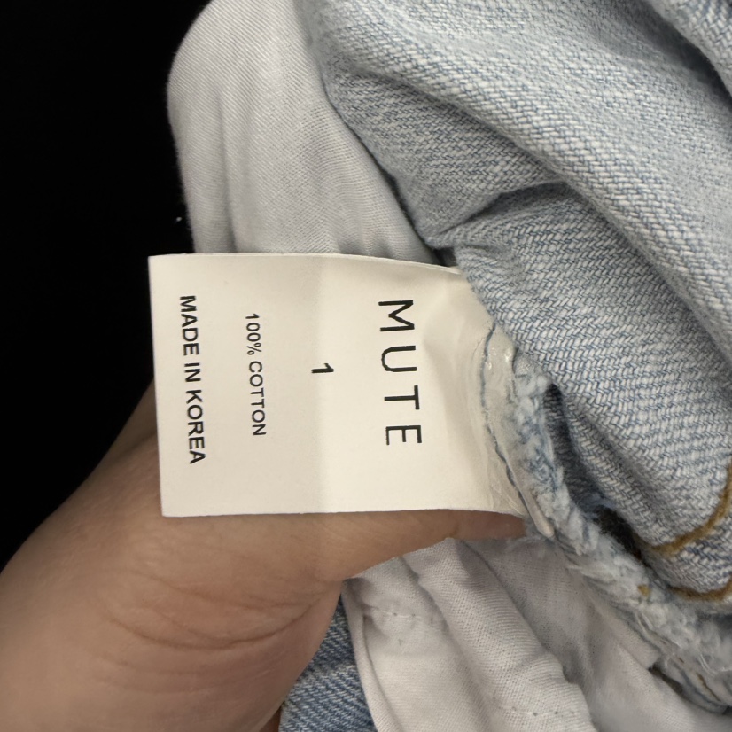 MUTE-P東大門代購女士新款時尚26春夏真品熱賣職業人氣短褲MUTE短褲