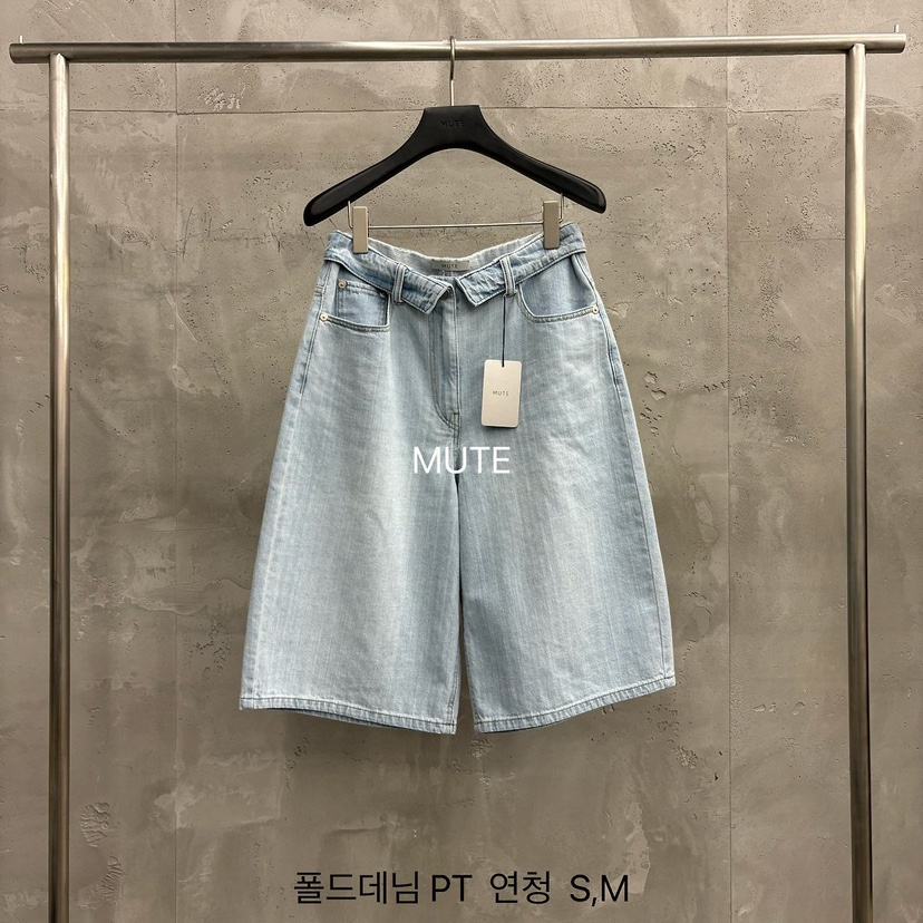 MUTE-P東大門代購女士新款時尚26春夏真品熱賣職業人氣短褲MUTE短褲圖色1