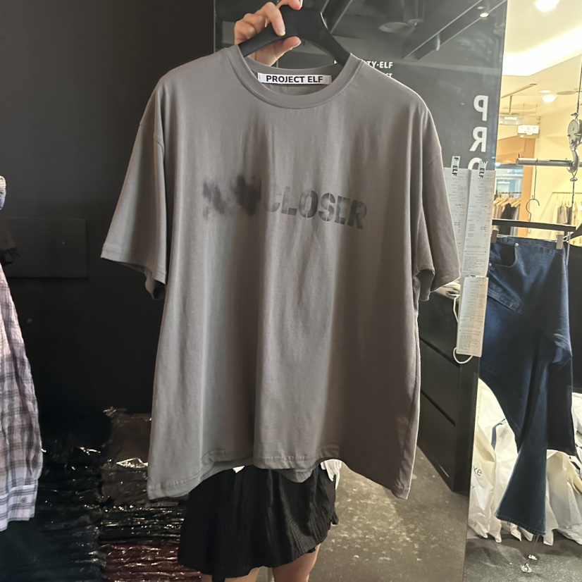ELF-L東大門實拍女裝新品人氣職業熱賣真品推薦休閑時尚T恤PROJECT ELF/ELF-LT恤圖色2