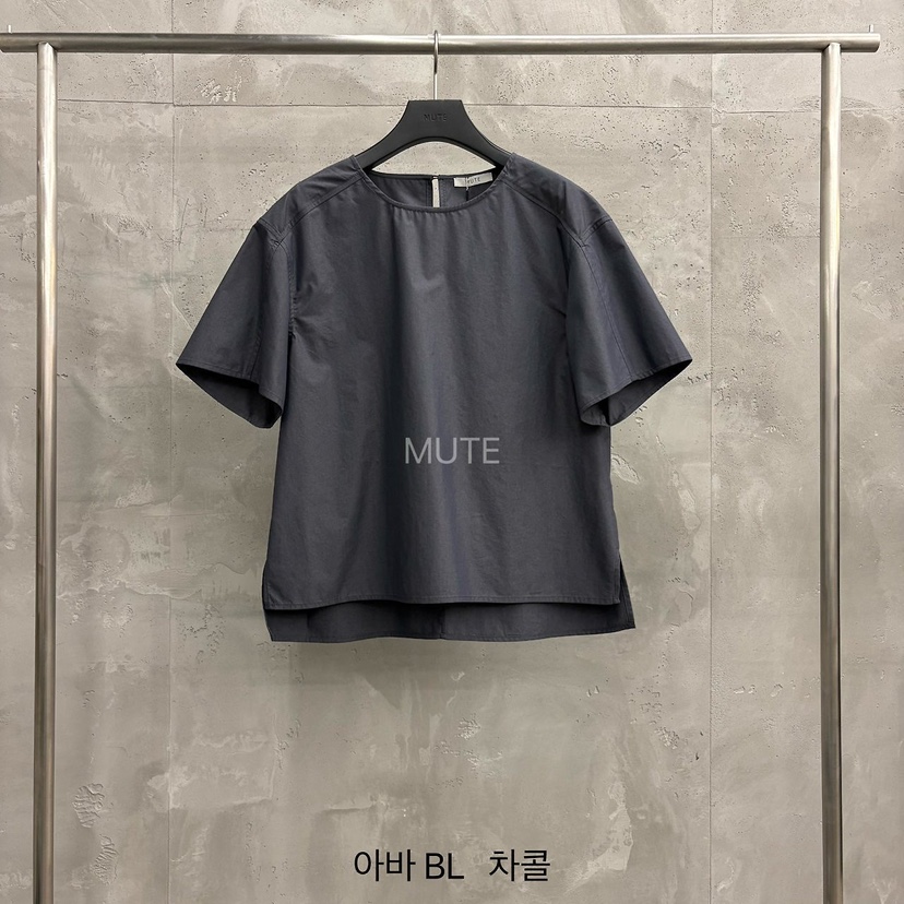 MUTE-P東大門直郵女士新款時尚人氣真品休閑職業襯衫蕾絲衫MUTE襯衫/蕾絲衫圖色3墨色