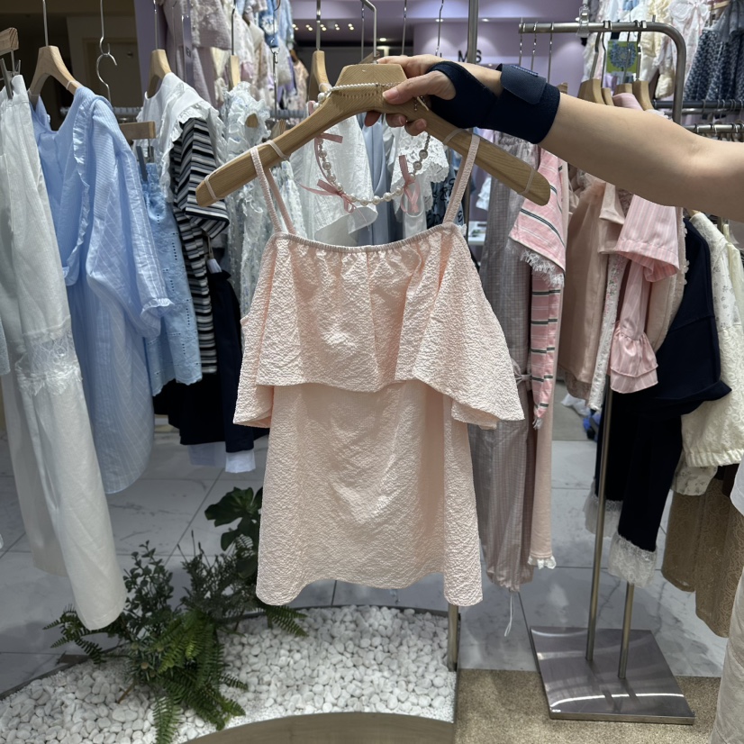 VIRUS東大門代購女士新品熱賣推薦職業人氣真品休閑吊帶背心VIRUS吊帶/背心
