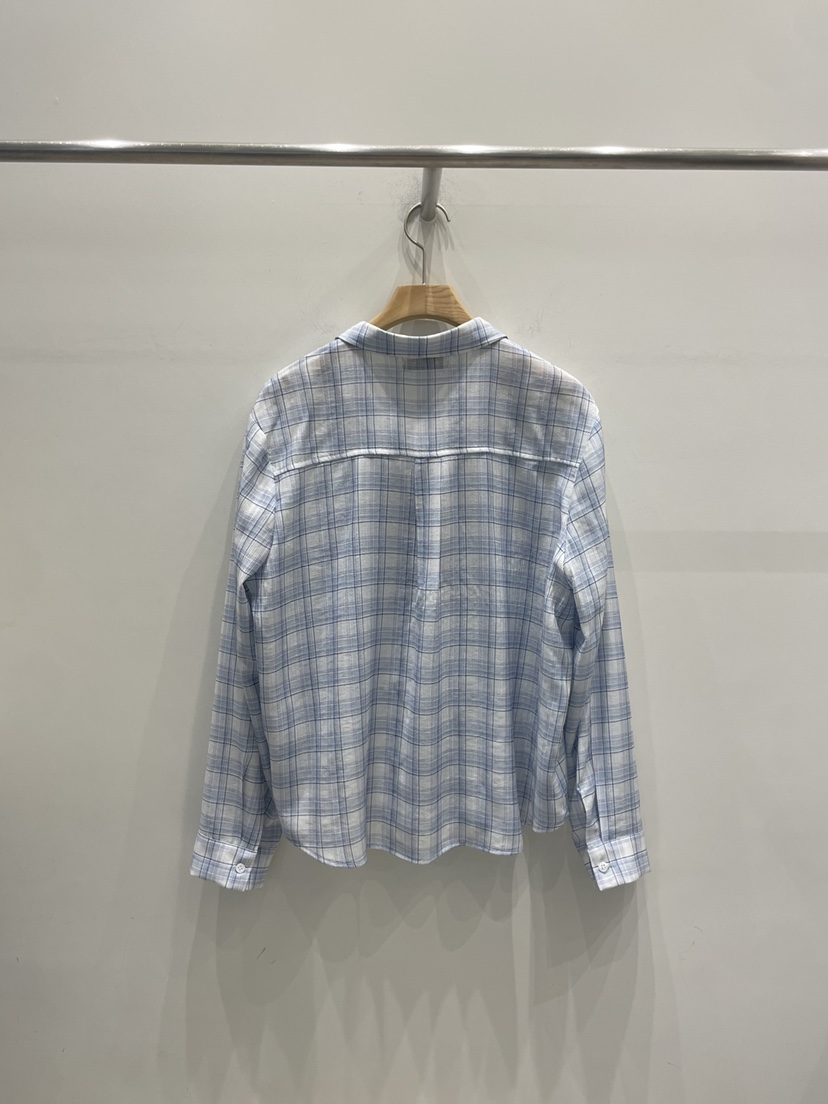 KINOA東大門直郵女裝新品職業休閑人氣推薦襯衫蕾絲衫格紋KINOA襯衫/蕾絲衫