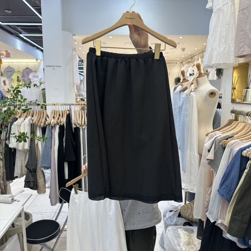SYMPHONY東大門實拍女裝新品26春夏時尚半身裙中短裙絲帶SYMPHONY半身裙/中短裙圖色2