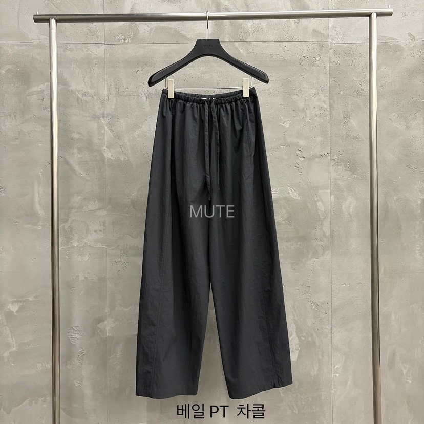 MUTE-P韓國代購女士新品休閑職業人氣推薦時尚真品休閑褲MUTE休閑褲圖色3墨色