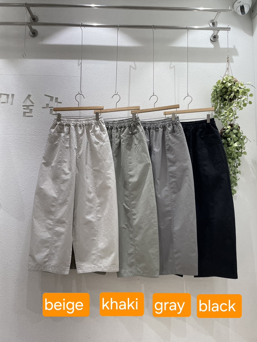 GALLERY-A韓國直郵女士新品熱賣休閑26春夏推薦職業休閑褲GALLERY休閑褲