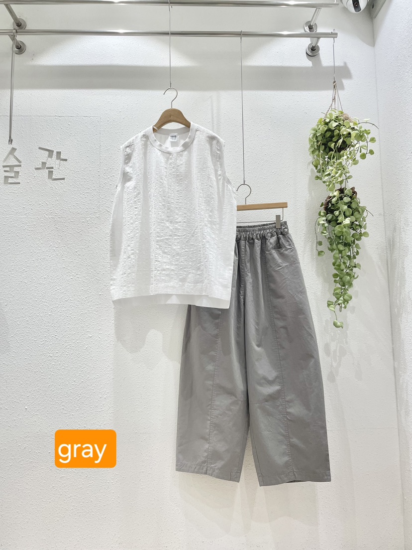 GALLERY-A韓國直郵女士新品熱賣休閑26春夏推薦職業休閑褲GALLERY休閑褲