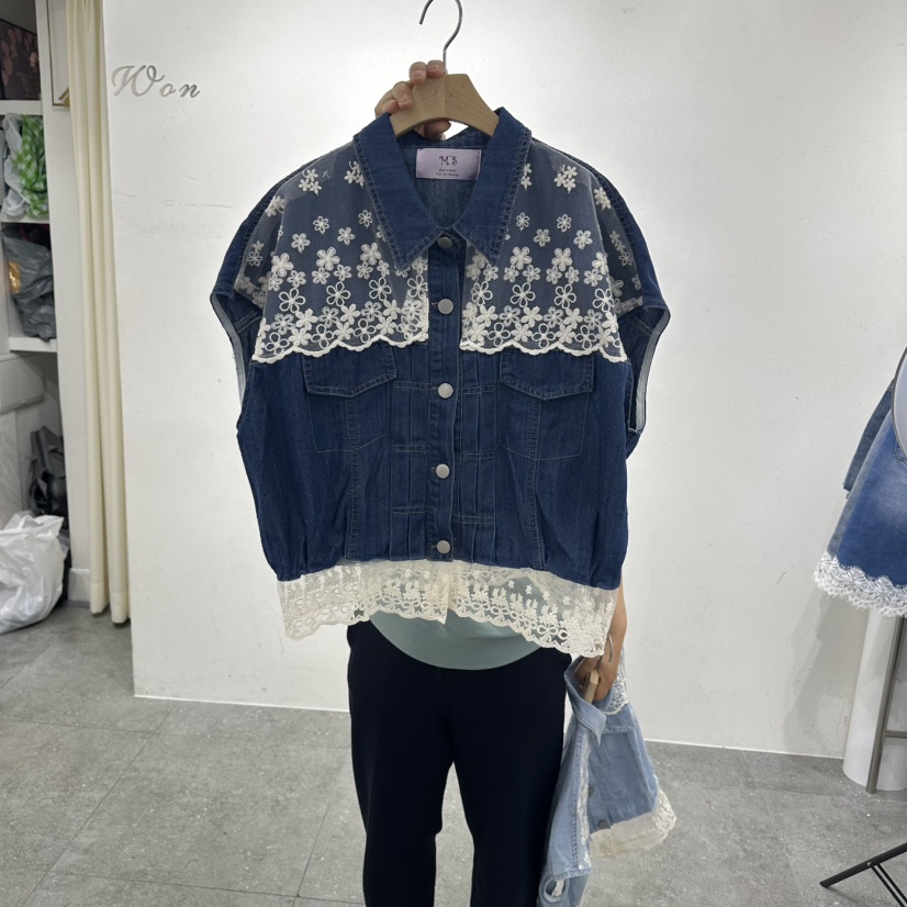 MS東大門實拍女士新款26春夏職業推薦時尚真品休閑熱賣馬甲MS馬甲圖色2
