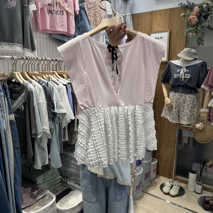MARI CO東大門實拍女士新品真品職業時尚26春夏吊帶背心MARI CO吊帶/背心