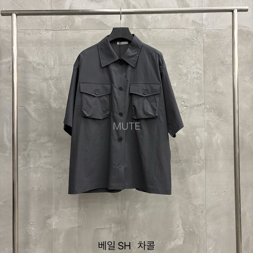 MUTE-P東大門實拍女士新品時尚熱賣休閑26春夏襯衫蕾絲衫MUTE襯衫/蕾絲衫圖色3墨色