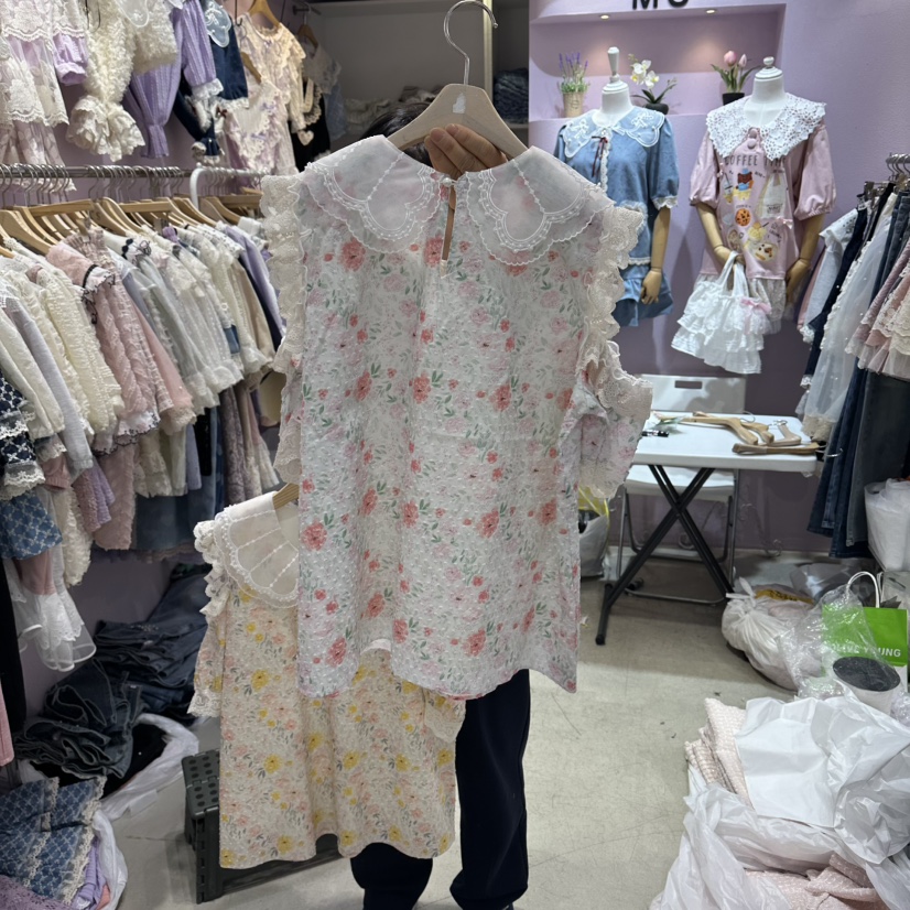 MS東大門直郵女士新品時尚26春夏熱賣真品人氣襯衫蕾絲衫MS襯衫/蕾絲衫
