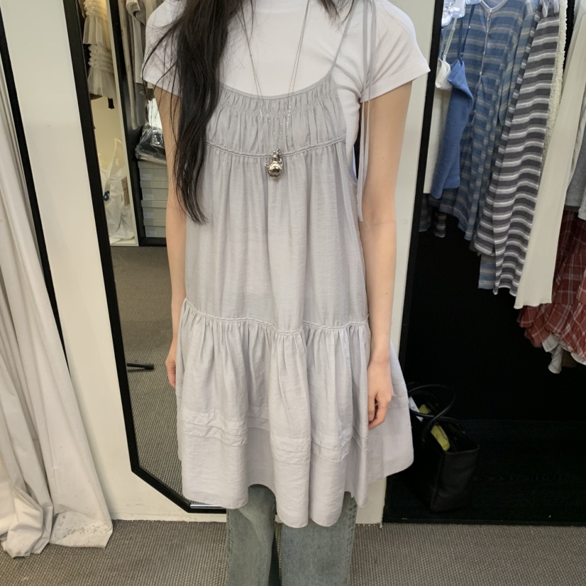 MORE THAN YESTERDAY/LOVE YOU SO MUCH東大門代購女裝新品推薦連衣裙不含內搭褶皺LYSM/MORE THAN YESTERDAY連衣裙圖色2