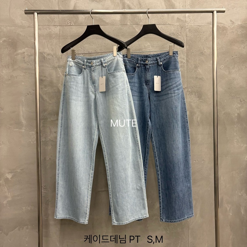 MUTE-P東大門代購女士新品休閑職業人氣推薦熱賣時尚牛仔褲MUTE牛仔褲