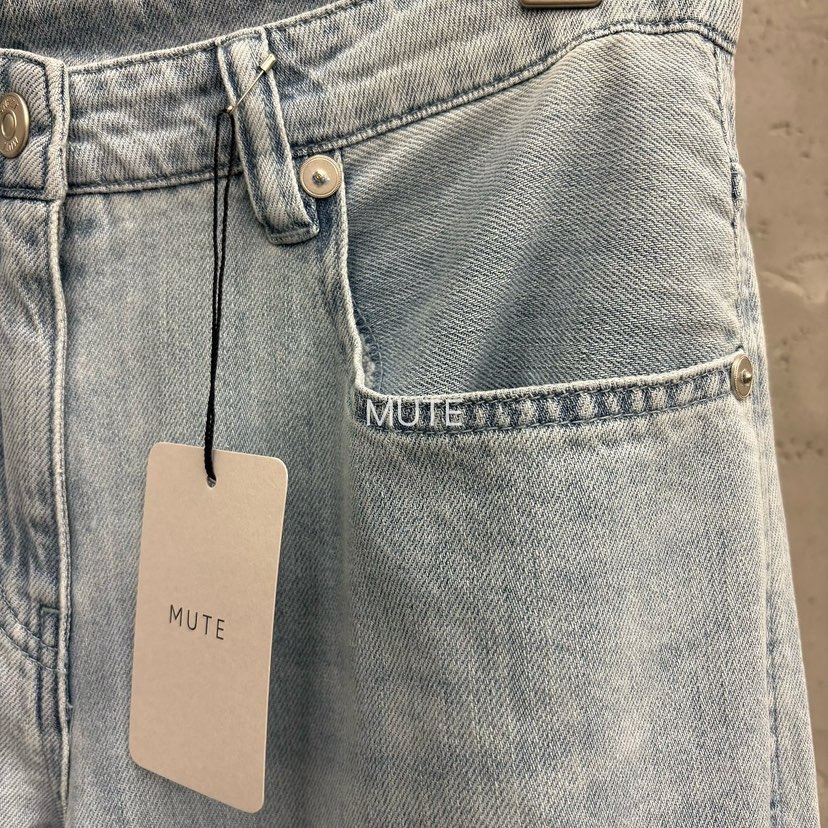 MUTE-P東大門代購女士新品休閑職業人氣推薦熱賣時尚牛仔褲MUTE牛仔褲
