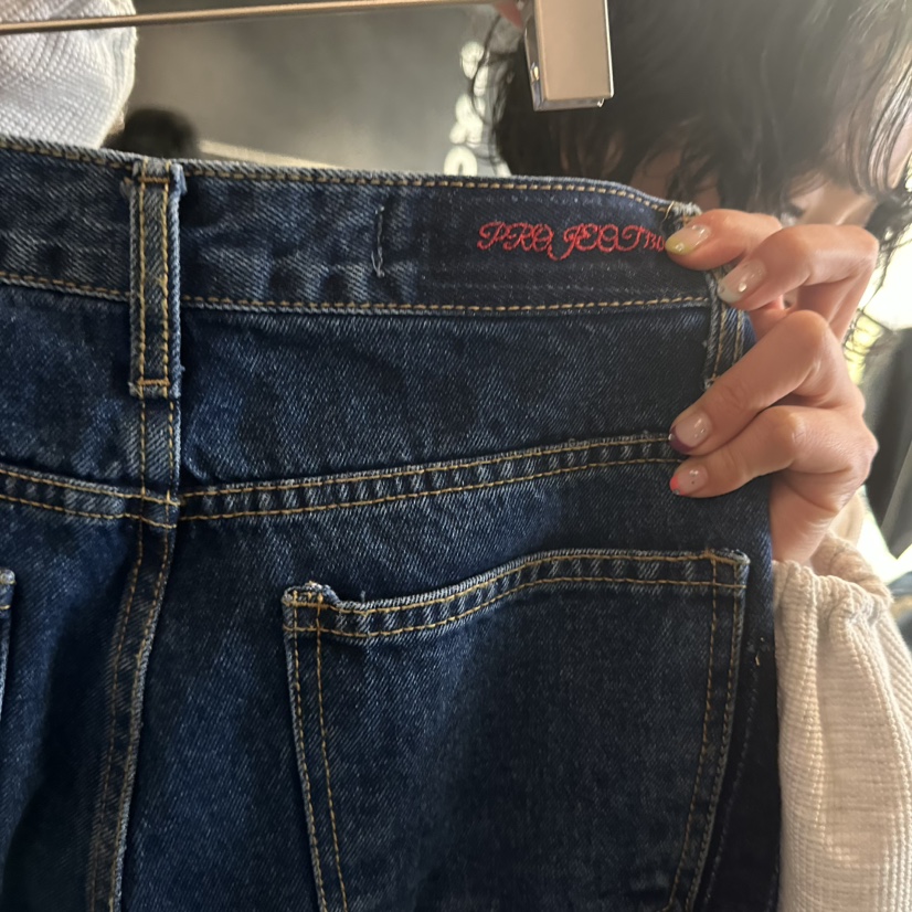 ELF-L東大門實拍女裝新款人氣職業時尚推薦26春夏牛仔褲刺繡PROJECT ELF/ELF-L牛仔褲