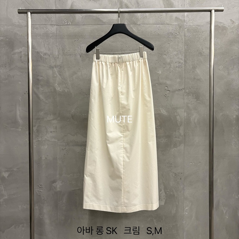MUTE-P東大門直郵女士新品真品26春夏休閑人氣時尚職業長裙MUTE長裙