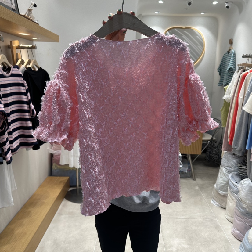 NEAR韓國代購女士新品26春夏熱賣休閑真品人氣襯衫蕾絲衫NEAR襯衫/蕾絲衫
