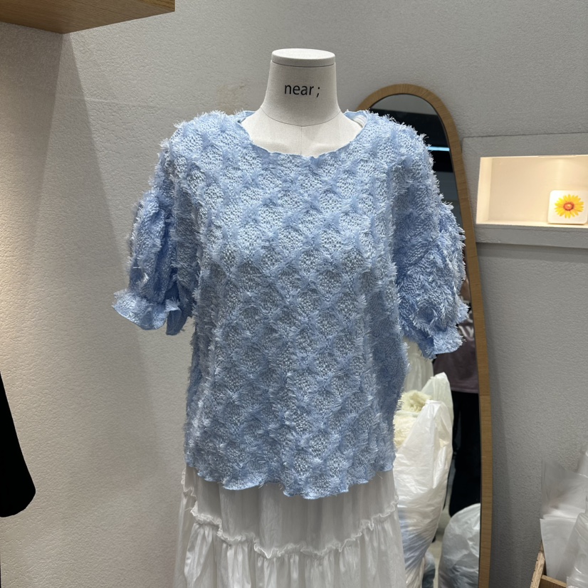 NEAR韓國代購女士新品26春夏熱賣休閑真品人氣襯衫蕾絲衫NEAR襯衫/蕾絲衫圖色3