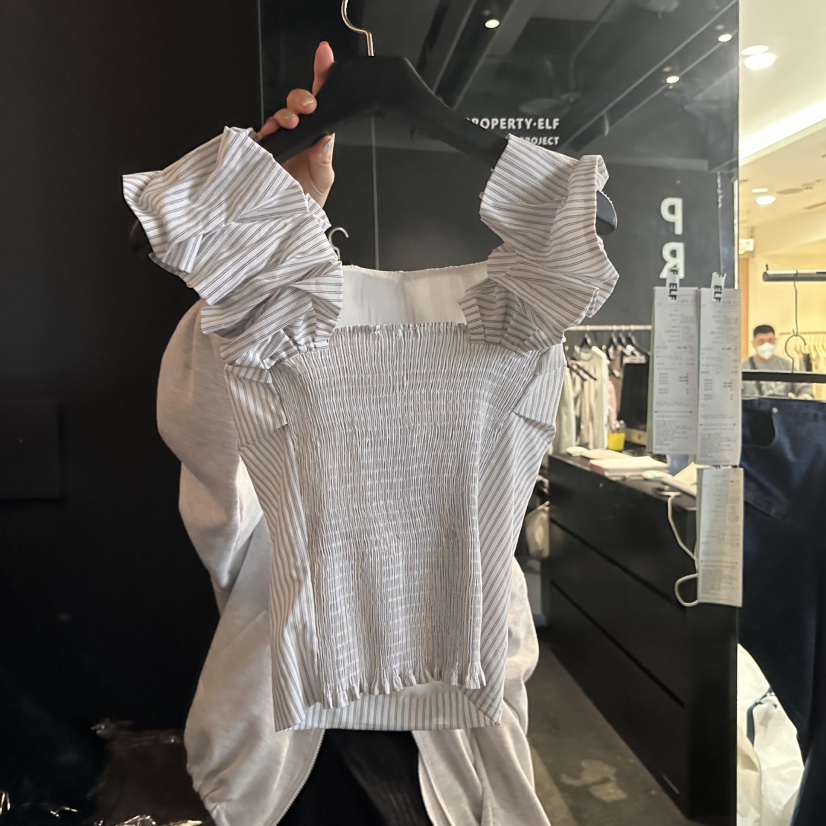 ELF-L東大門實拍女士新品人氣時尚真品26春夏襯衫蕾絲衫PROJECT ELF/ELF-L襯衫/蕾絲衫